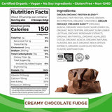 Orgain Proteína Orgánica 21 g - Sabor Chocolate Caramelizado - 920 g - Tabla Nutricional - Puro Estado Físico