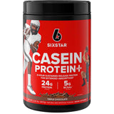 Six Star Proteína de Caseína 24 g - Sabor Triple Chocolate - 907 g - Puro Estado Físico