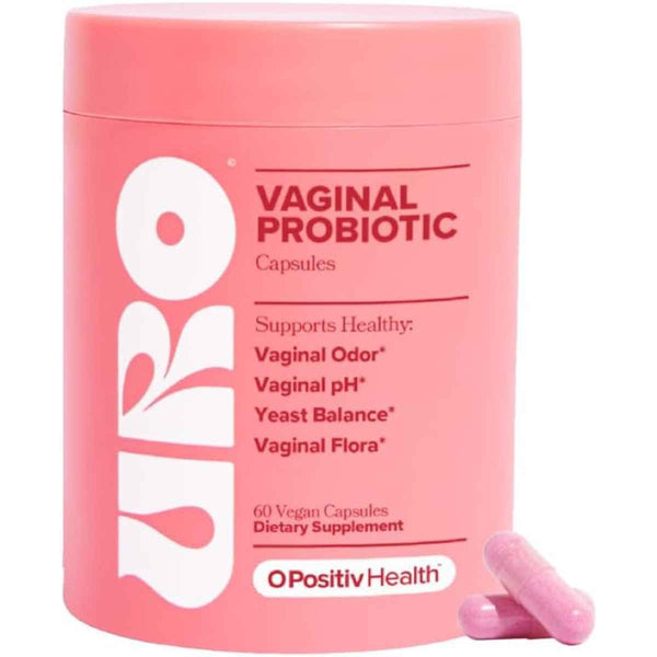 O Positiv Health Probiótico Vaginal   - 60 Cápsulas Veganas - Puro Estado Físico