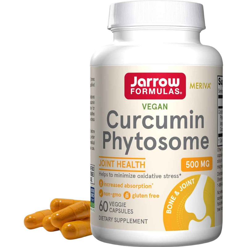 Jarrow Formulas Fitosoma de Curcumina 500 mg - Cápsulas Vegetales