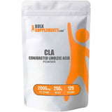 BulkSupplements.com Cla Ácido Linoleico Conjugado 2000 mg - 250 g - Puro Estado Físico