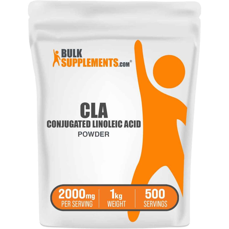 BulkSupplements.com Cla Ácido Linoleico Conjugado 2000 mg - 1000 lb - Puro Estado Físico