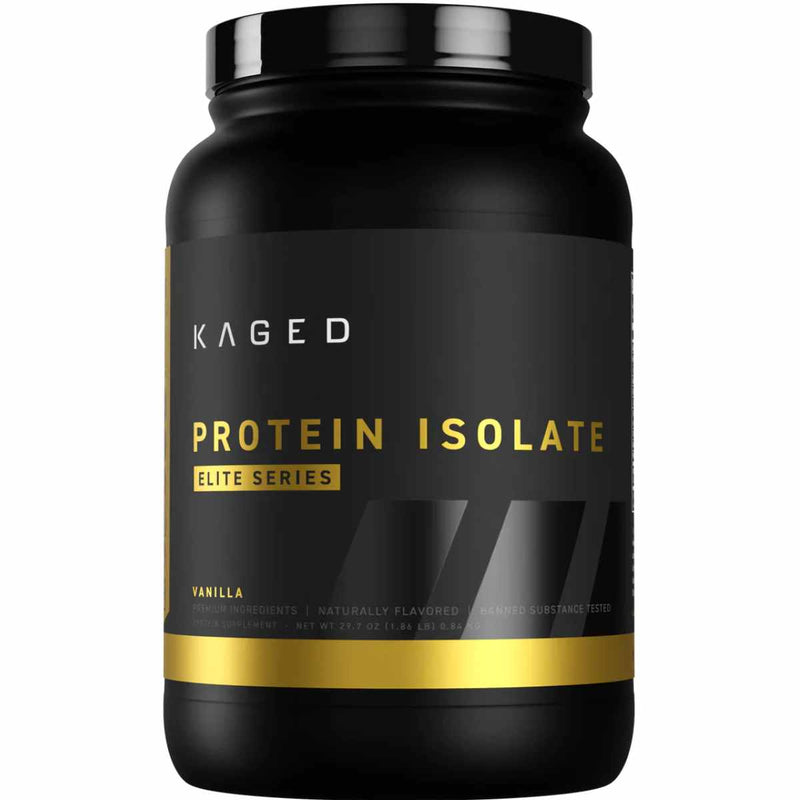 Kaged Aislado de Proteína Elite - Sabor Vainilla - 400 g - Puro Estado Físico
