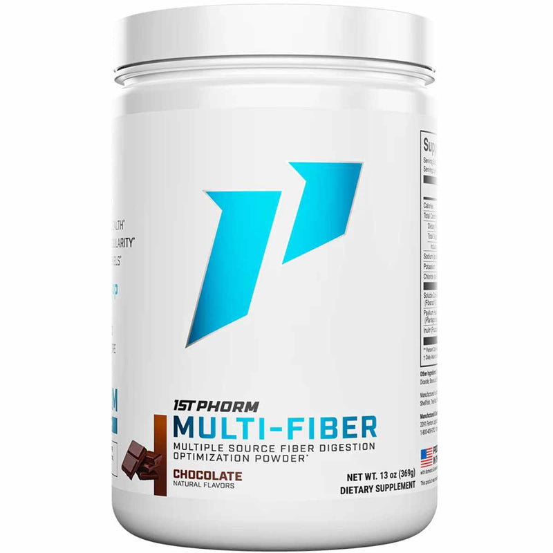1st Phorm 1st Phorm Multi-Fiber Fibra Vegana Para Digestión - Sabor Chocolate - 369 g - Puro Estado Físico
