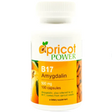 Apricot Power Vitamina B17 - 100 Tabletas - Puro Estado Fisico