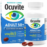Baush & Lomb Ocuvite Adult 50+ Eye Vitamin & Mineral - 90 Cápsulas Blandas - Puro Estado Fisico