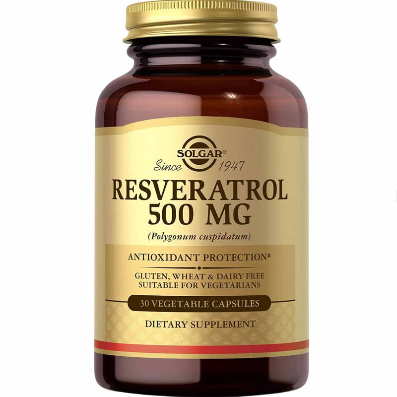 Resveratrol 500 mg - 30 Cápsulas Vegetarianas - Puro Estado Fisico