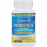 Experimenta el poder del Probiótico con Vitamina D de Puritan's Pride en 60 cápsulas. Mejora tu salud digestiva y fortalece tu sistema inmunológico. ¡Equilibrio intestinal y defensas naturales en una sola cápsula!