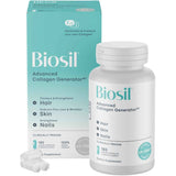 Frasco de suplemento Biosil Generador Avanzado de Colágeno ch-OSA® 180 cápsulas líquidas