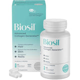 Frasco de suplemento Biosil Generador Avanzado de Colágeno ch-OSA® 60 cápsulas líquidas