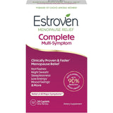 Frasco de suplemento Estroven Complete Multi-Symptom 28 comprimidos