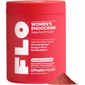 FLO Superalimento Endocrino para Mujeres - Polvo de 124 g con sabor a fresa.