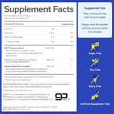 Tabla nutricional del suplemento Gundry MD MCT Wellness Sabor Sandía Limonada 234 g
