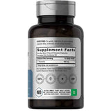 Tabla nutricional del suplemento Horbäach L-Teanina 400 mg 120 Cápsulas