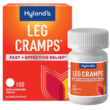 Frasco de suplemento Hyland's Fórmula para Piernas 100 Tabletas de Rápida Disolución