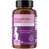 Frasco de suplemento Intimate Rose Myo y D-Chiro Inositol con Ashwagandha y Vitamina D 120 cápsulas