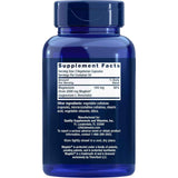 Tabla nutricional del suplemento Life Extension Neuro-Mag Magnesio L-Treonato 150 cápsulas