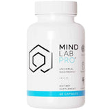 Frasco de suplemento Mind Lab Pro Universal Nootropic 60 Cápsulas