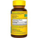Tabla nutricional del suplemento Nature Made Vitamina B12 Cereza 3000 mcg 40 tabletas