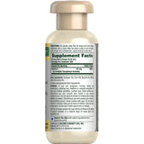Tabla nutricional del suplemento Nature's Bounty Aceite de Vitamina E 74 ml