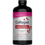 Frasco de suplemento NeoCell Colágeno Líquido Sabor Granada 473 mL