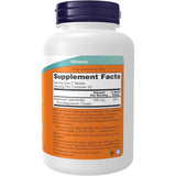 Tabla nutricional del suplemento NOW Foods Citrato de Magnesio 200 mg 100 Tabletas