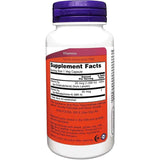 Tabla nutricional del suplemento NOW Foods Vitamina D-3 & K-2 120 cápsulas veganas