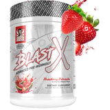 Frasco de suplemento Old School Labs Blast X Pre-Entreno Avanzado 520 g sabor Fresa Sandía