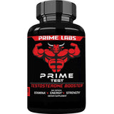 Frasco de suplemento Prime Labs Prime Test Mezcla de Extractos Herbales 60 cápsulas