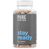 Frasco de suplemento Pure for Men Stay Ready Mezcla de Fibra 2265 mg 120 Cápsulas