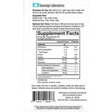 Tabla nutricional del suplemento Sovereign Laboratories Calostro-LD 50g Sabor Vainilla