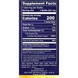 Tabla nutricional del suplemento Stinger The Buzz 5X Grape 237 mL Líquido