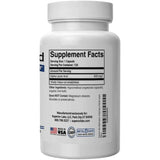 Tabla nutricional del suplemento Superior Labs Ácido Alfa Lipoico 600 mg 120 Cápsulas Vegetarianas