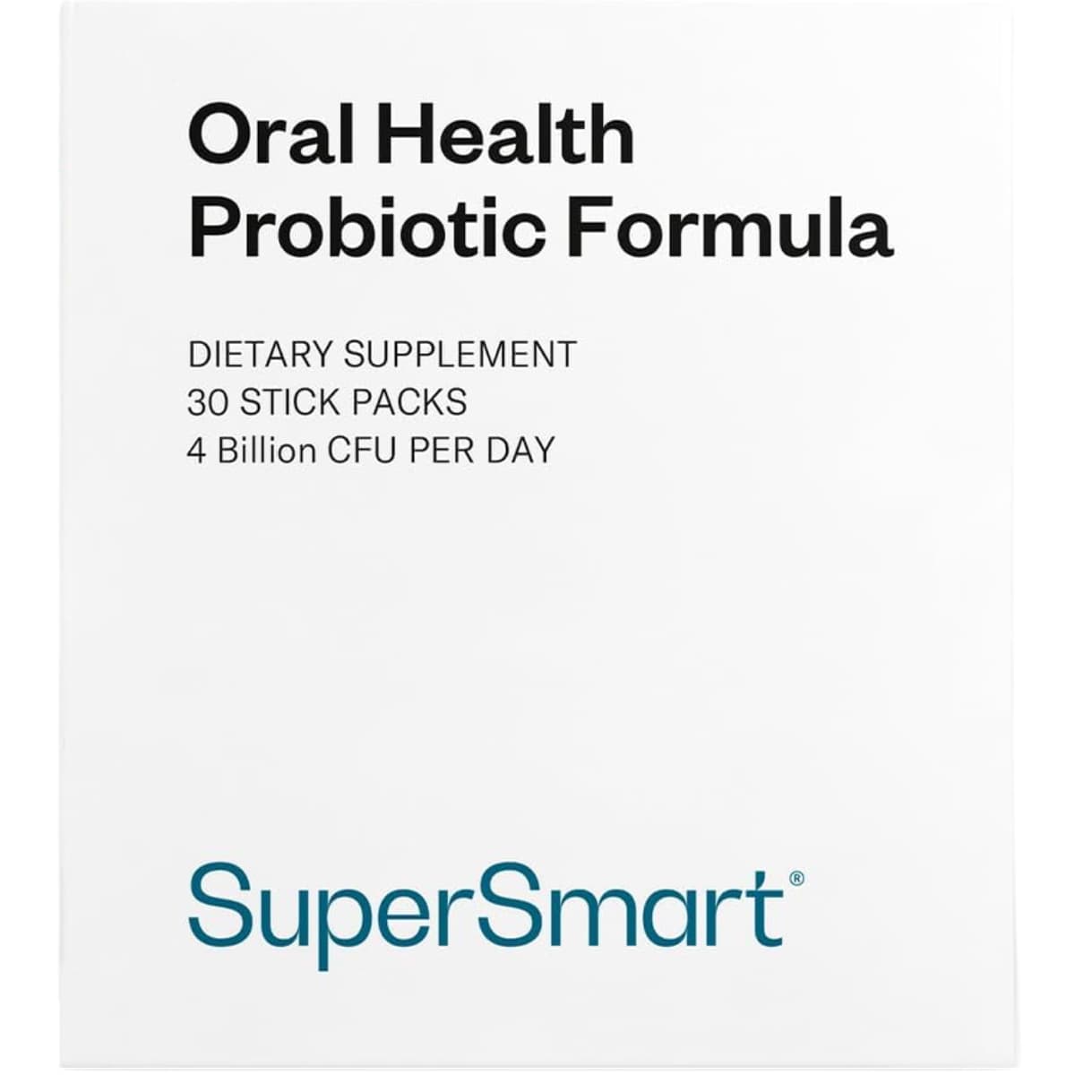 Caja de suplemento SuperSmart Mezcla Probiótica 30 Sobres