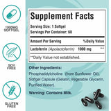 Lactoferrina Bovina Liposomal 1000 mg por cápsula - Suplemento en presentación de 60 cápsulas