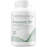 Frasco de suplemento Theralogix Soporte Masculino SR Saw Palmetto y Fitoesteroles 180 cápsulas blandas