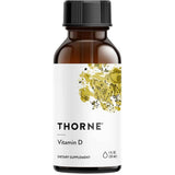 Frasco de suplemento Thorne Vitamina D3 30 ml