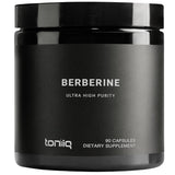 Frasco de suplemento Toniiq Berberina 90 cápsulas