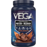Frasco de suplemento Vega Proteína Vegana Performance sabor chocolate 1 lb