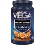 Frasco de suplemento Vega Proteína Vegana Performance sabor mantequilla de maní 1 lb