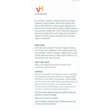 Información del suplemento vH essentials Equilibrio del pH Vaginal 6 Tabletas