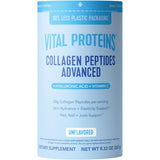 Frasco de suplemento Vital Proteins Péptidos de Colágeno Avanzado Sin Sabor 265 g