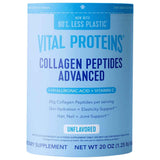 Frasco de suplemento Vital Proteins Péptidos de Colágeno Avanzado Sin Sabor 567 g