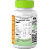 Tabla nutricional del suplemento Wellvites Vitamina C 60 gomitas