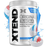 Frasco de suplemento Xtend Original 7G BCAA Hielo Libertad 30 servicios