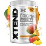 Frasco de suplemento Xtend Original 7G BCAA Mango 30 servicios