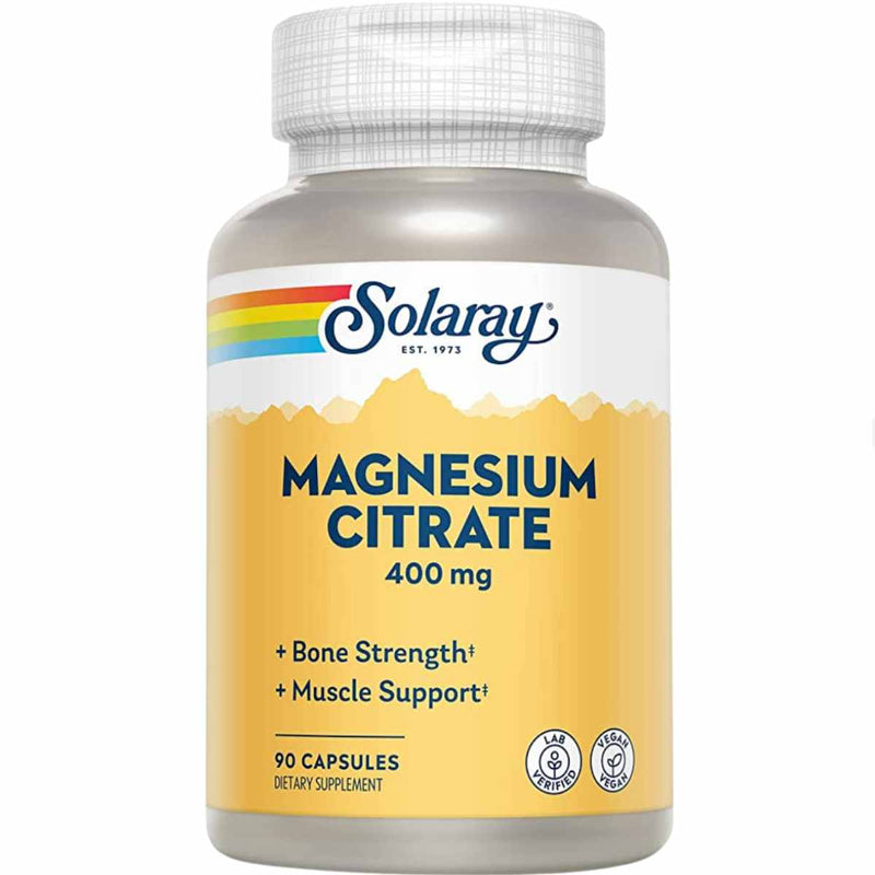 Citrato de Magnesio 400 mg - Puro Estado Fisico