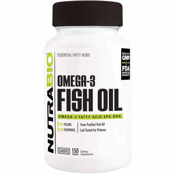 NutraBio Omega 3 Fish Oil - Puro Estado Fisico