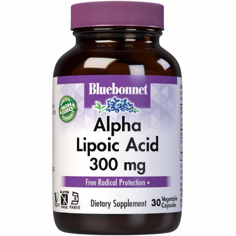 Bluebonnet Alpha Lipoic Acid 300 mg - Puro Estado Fisico
