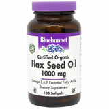 Bluebonnet Flax Seed Oil - 1000 mg - Puro Estado Fisico